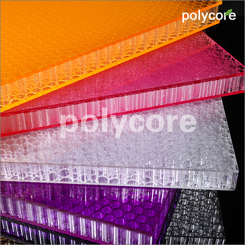 Polycore PC Honeycomb Sandwich Panel By QINGDAO POLYCORE TECHNOLOGY CO.LTD