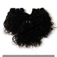 Natural Wavy Wholesale Indian Human Hair Extension Bundles