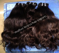 Natural Wavy Wholesale Indian Human Hair Extension Bundles