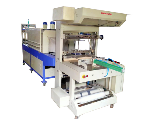 Semi - Automatic Web Sealer with Shrink Wrapping Machine
