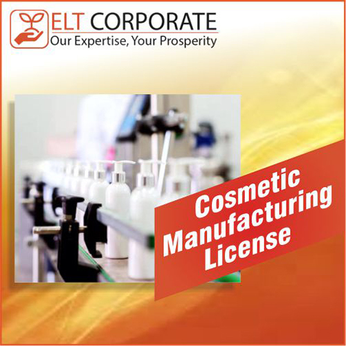 Cosmetics Manufacturing License By ELT CORPORATE PRIVATE LIMITED