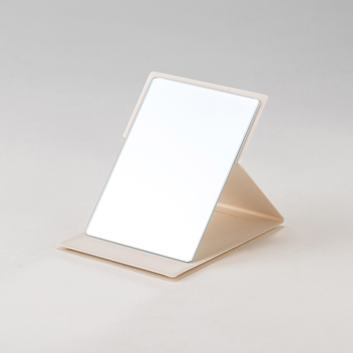 Folding Mirror S White
