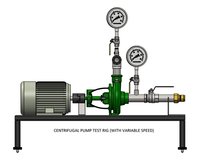 CENTRIFUGAL PUMP TEST RIG (WITH VARIABLE SPEED)