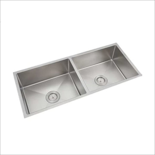 Glossy Texture Double Bowl Kitchen Sink