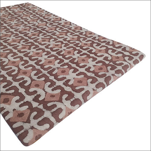 Indigo Dabu Hand Block Cotton Print Fabric