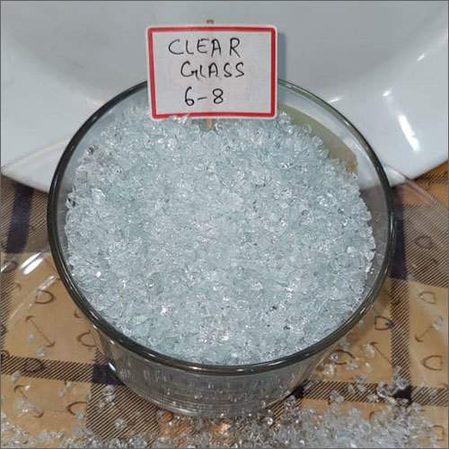 6-8 Clear Glass Granules