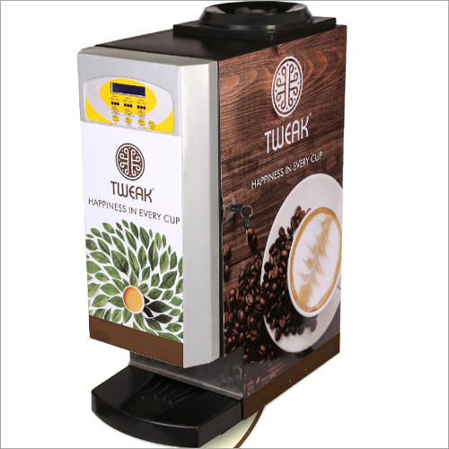 Semi-Automatic Two Section Tea Coffee Vending Machine