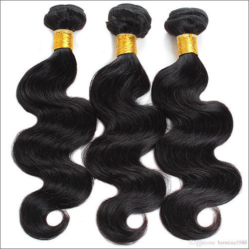 Hair Peruvian Body Wave Human Hair Extensions Bundles