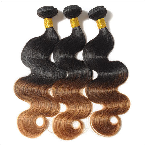 Ombre Colored Remy Machine Weft Hair Extensions