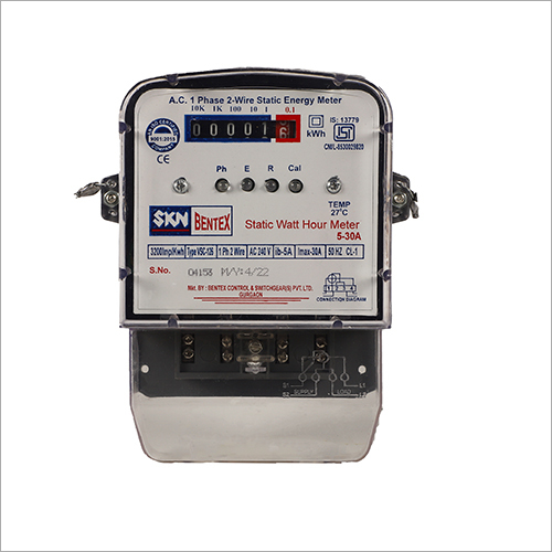 Ac 3 Phase Energy Meter By BENTEX CONTROL & SWITCHGEAR PRIVATE LIMITED