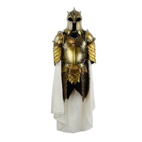 Medieval Night Kingsguard Half Body Armor Suit For Cosplay Role play Fancy Dress Medieval Steel Larp Warrior Knight Full Suit