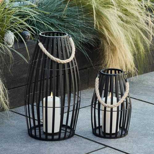 Iron candle holder for home decor