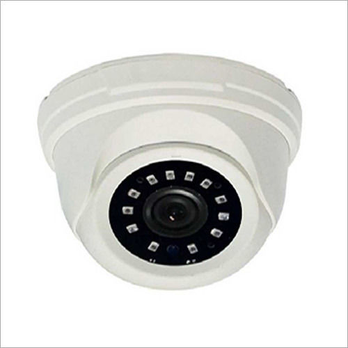 White Cp Plus 2.4 Mp Cctv Dome Camera