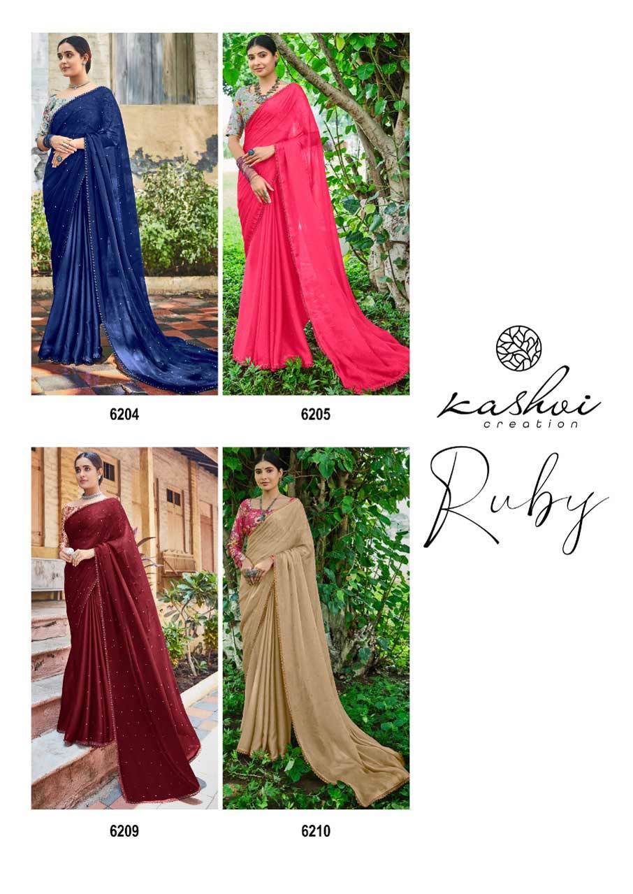 Linen Designer Saree