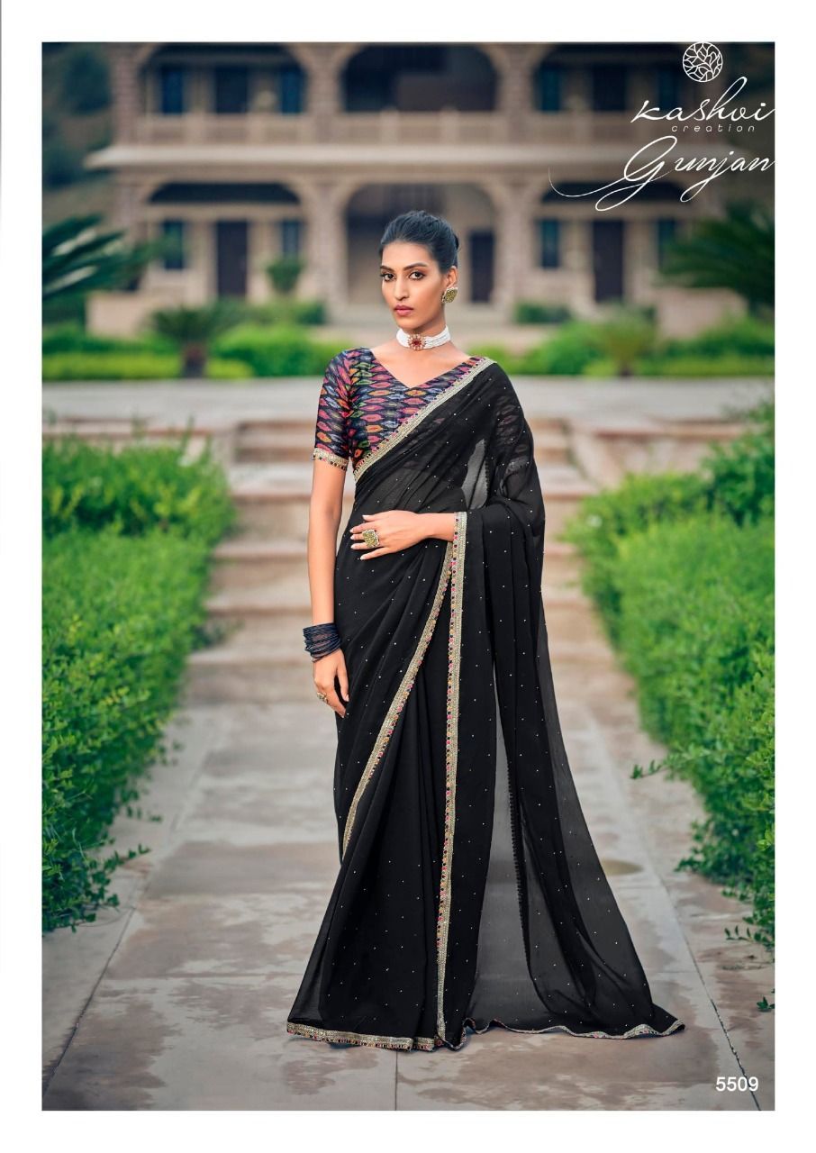 Linen Designer Saree