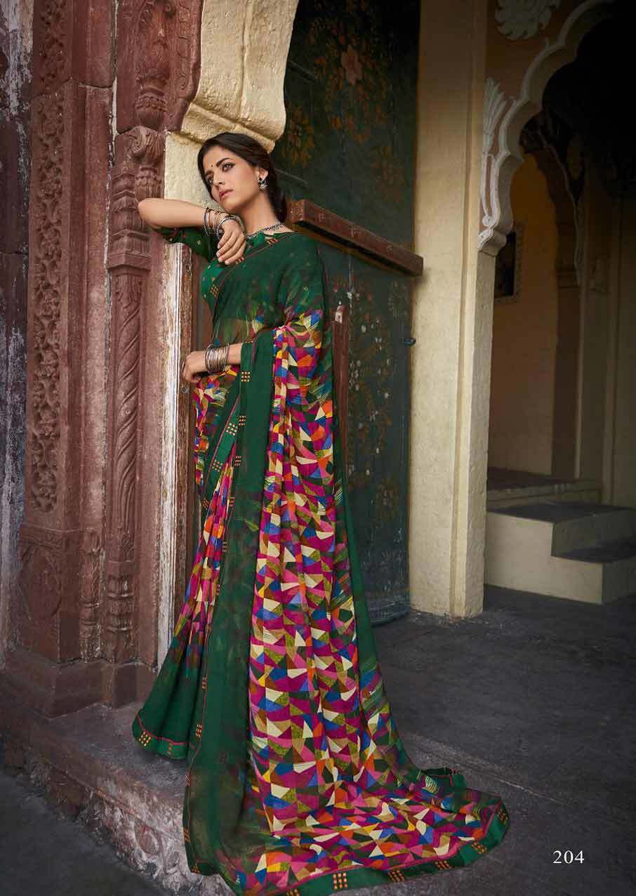 Linen Designer Saree