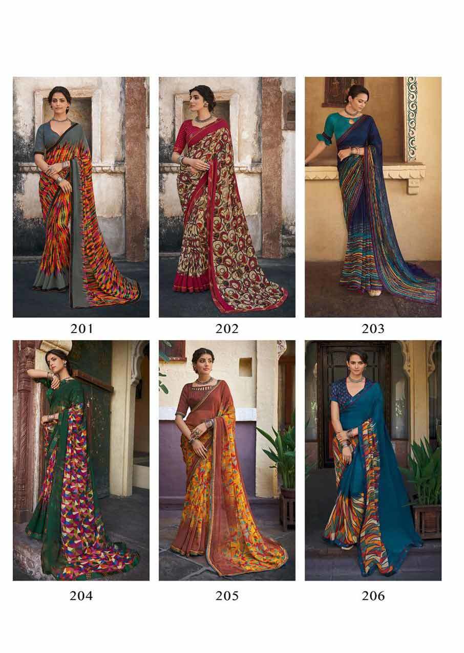 Linen Designer Saree