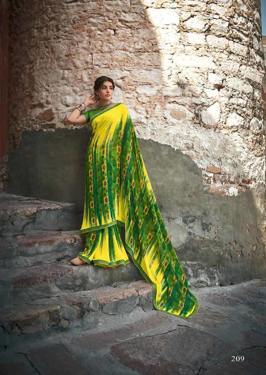 Linen Designer Saree