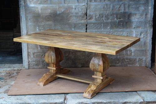 trestle dining table