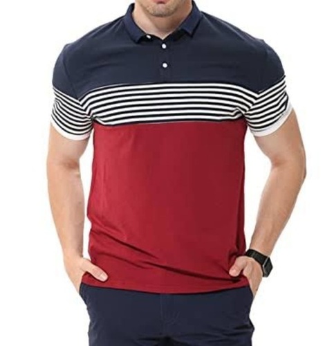 Multiple Striped T Shirt