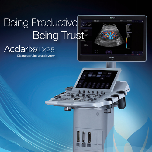 EDAN LX25 4D Colour Doppler Ultrasound Machine