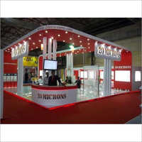 Red Exhibition Stall