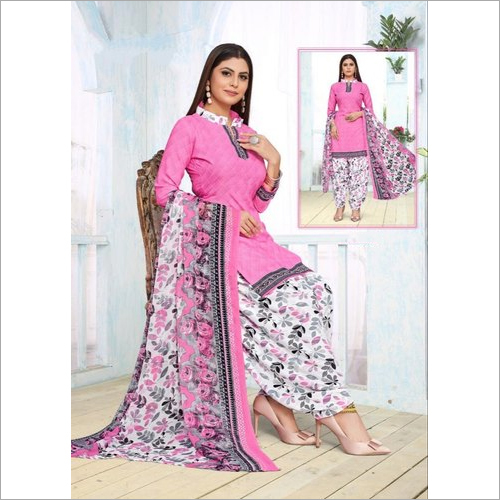 Synthetic Solid Salwar Suit Material