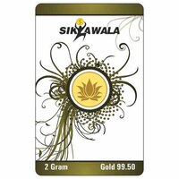 Golden Lotus 24 Kt 99.5 2 Gm Gold Coin