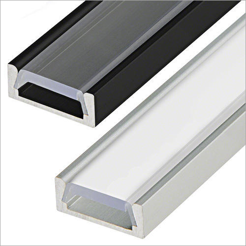 Silver Anodized Aluminum Profile