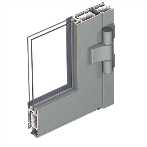 Silver Aluminum Door Section Grade: Industrial