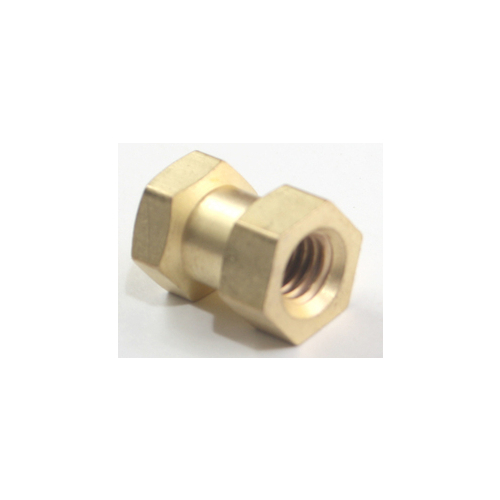 Double Hex Brass Insert
