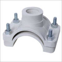 63mm PP White Pipe Service Saddle