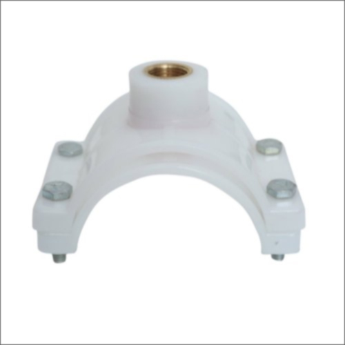 75mm White Service Saddle Brass Insert