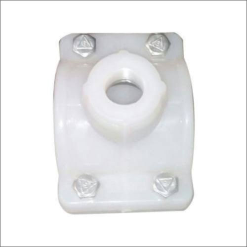 White & Black 90 Mm Pvc Service Saddle