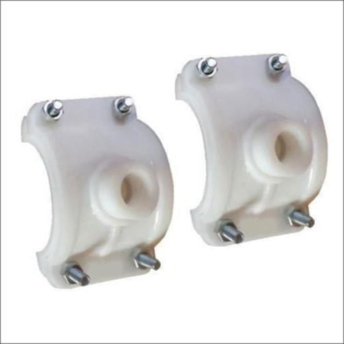 63 MM  White PVC Saddle