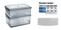 Plastic Storage Boxes Khokha Series