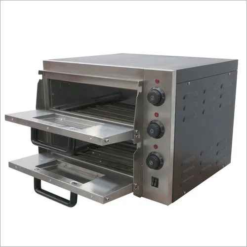 Commercial Double Deck Electric Pizza Oven