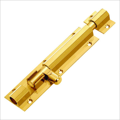 Hex Tower Bolt - Brass, Sizes 6-24 Inches | Versatile Design, Ideal for Domestic and Corporate Use, Highly Demanded in the Market