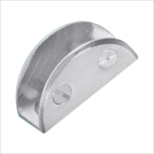 Stainless Steel D Bracket - D Shape, Rust Proof, Wall Mount | Silver Color, Outdoor Usage, Durable Stainless Steel Material