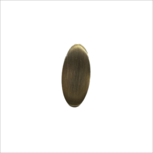 Brass Door Knobs - Brass Material, Silver Color, Designed for Interior Doors - Features Ovel Brand Design in A/B, S/S Finish with Black and Rose Gold Options