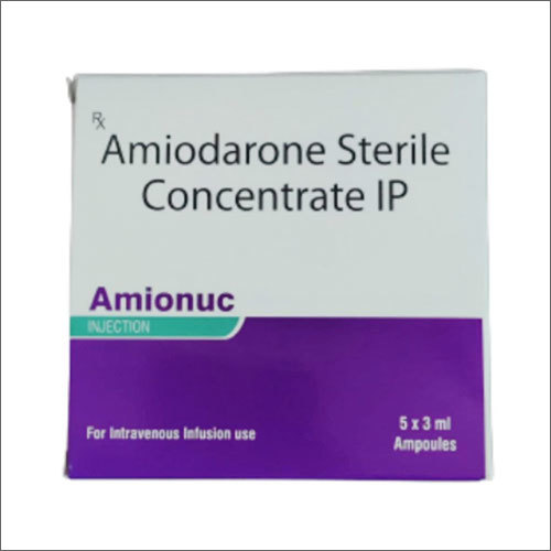 Amiodarone Sterile Concentrate IP 5x3 ml