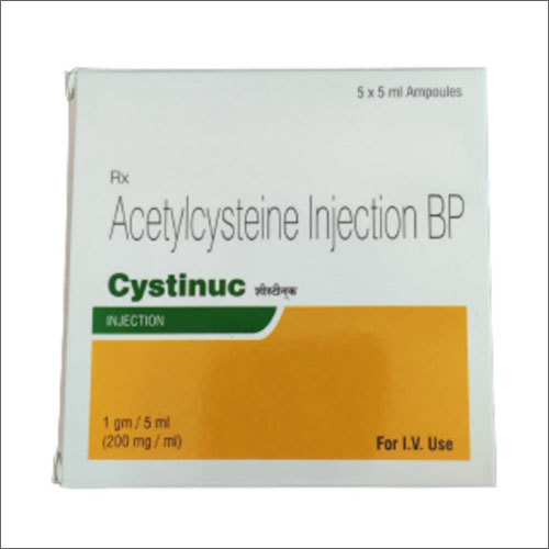 Acetylcysteine Injection BP 200 mg