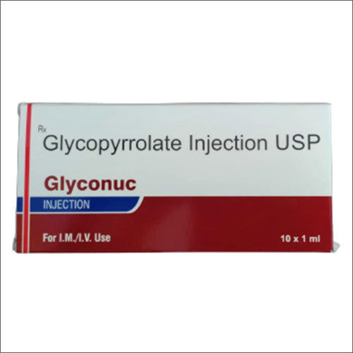 Liquid Glycopyrrolate Injection Usp 10X1 Ml