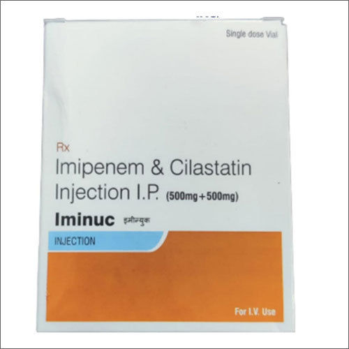 Liquid Imipenem And Cilastatin Injection Ip 500mg Plus 500mg