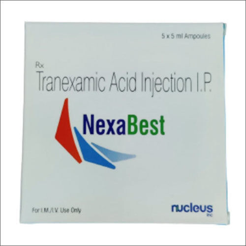 Liquid Tranexamic Acid Injection Ip 5X5 Ml