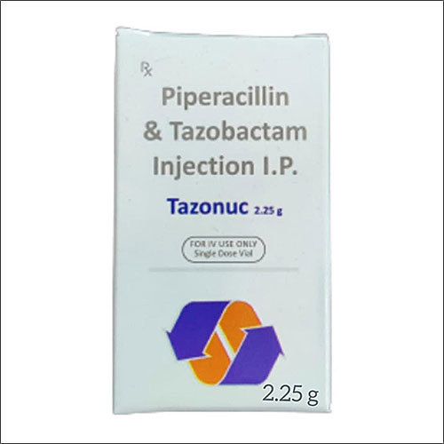 Piperacillin And Tazobactam Injection Ip 2.25g