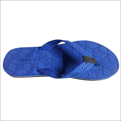 Mens Blue Casual Wear Slipper