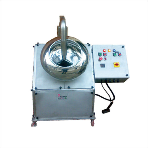 Coating Pan Machine - Stainless Steel, Semi-Automatic Operation | Enhanced Durability and Efficiency