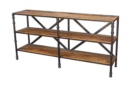 Industrial console table