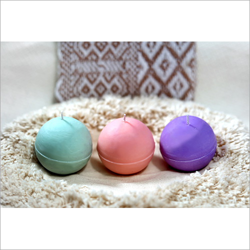 3 pieces Ball Candle